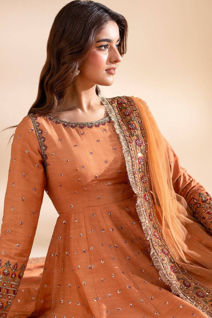 3-PC  Embroidered Silk | CMA-6-395-28