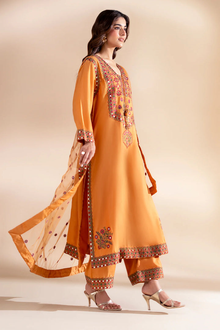 3-PC Stitched Embroidered | CMA-6-360