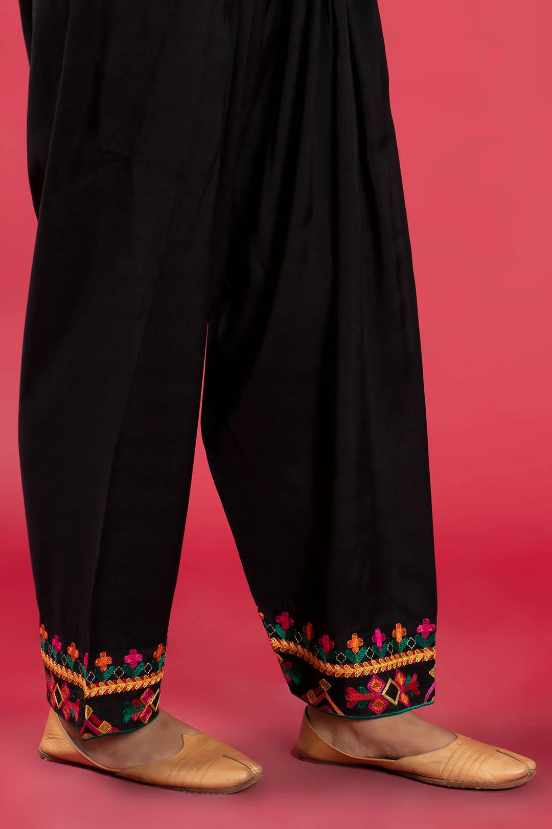 Black Wool Pakistan Traditional Clothing
