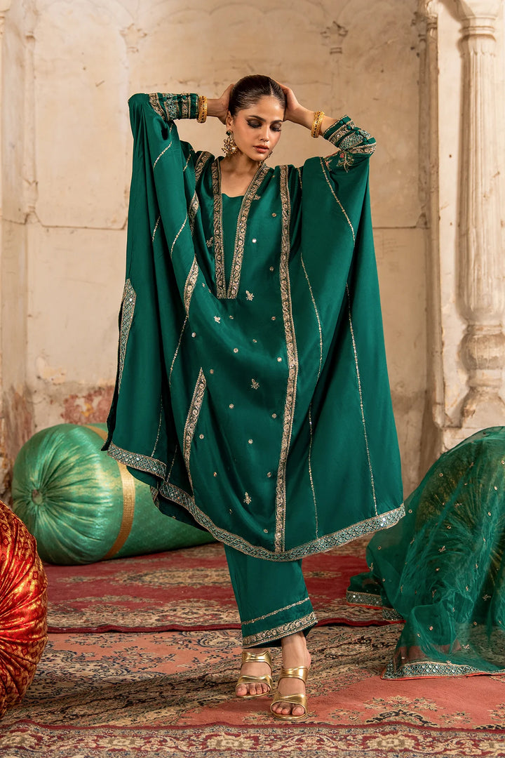 Embroidered Raw Silk | CMA-6-388