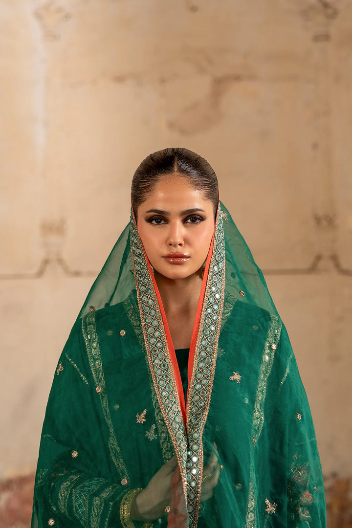 Embroidered Raw Silk | CMA-6-388