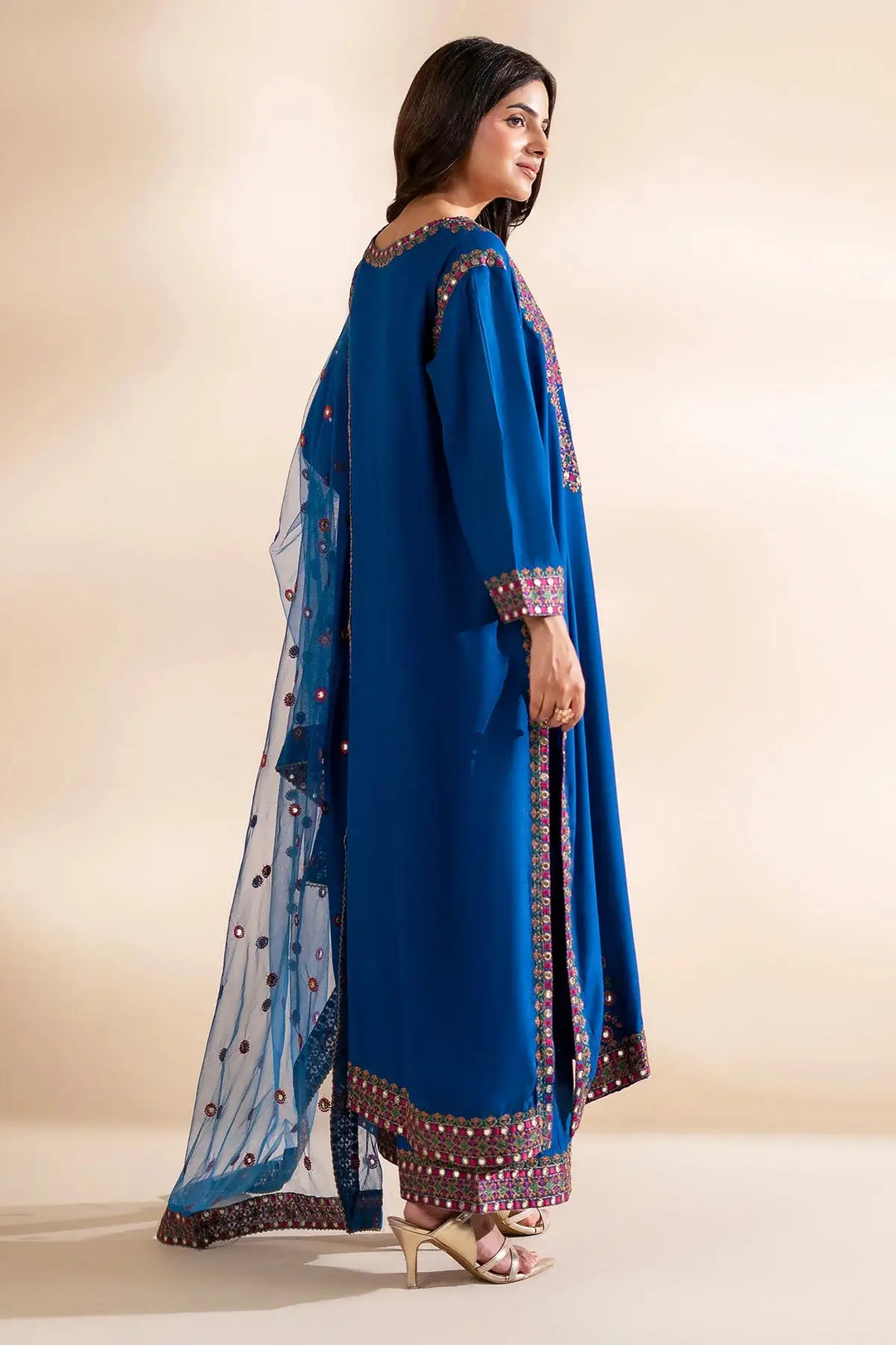 3-PC Stitched Embroidered | CMA-6-361