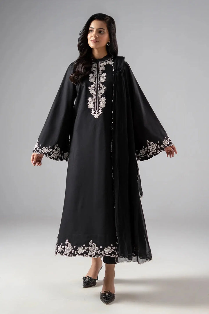 3-PC Stitched Embroidered Cotton  | CNP-6-259-10