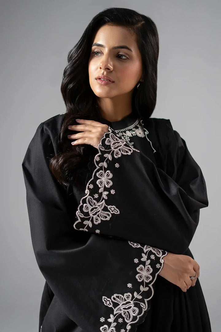 3-PC Stitched Embroidered Cotton  | CNP-6-259-10