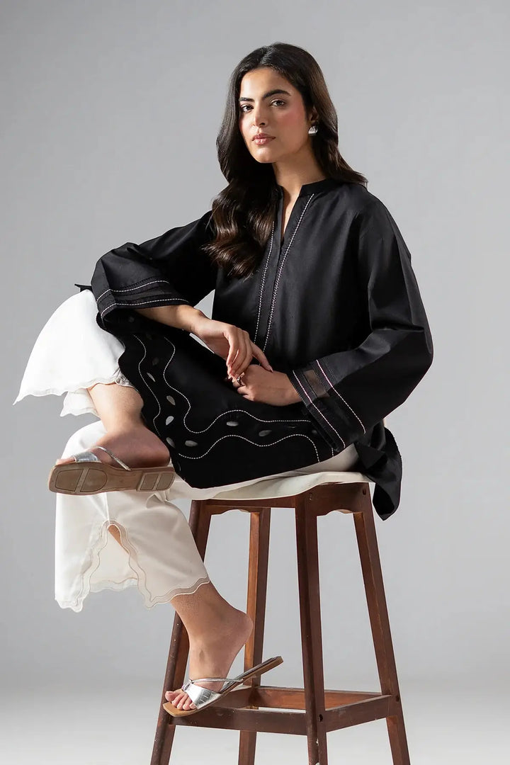 2-PC Stitched Embroidered Cotton | CNP-6-258-75