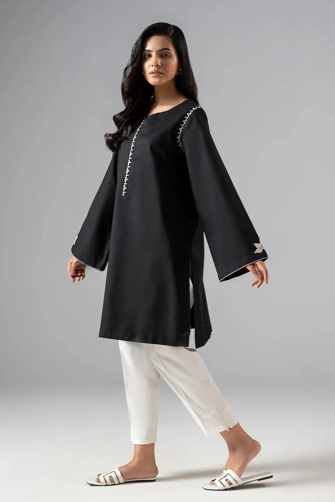 2-PC Stitched Embroidered Cotton | CNP-6-256-07