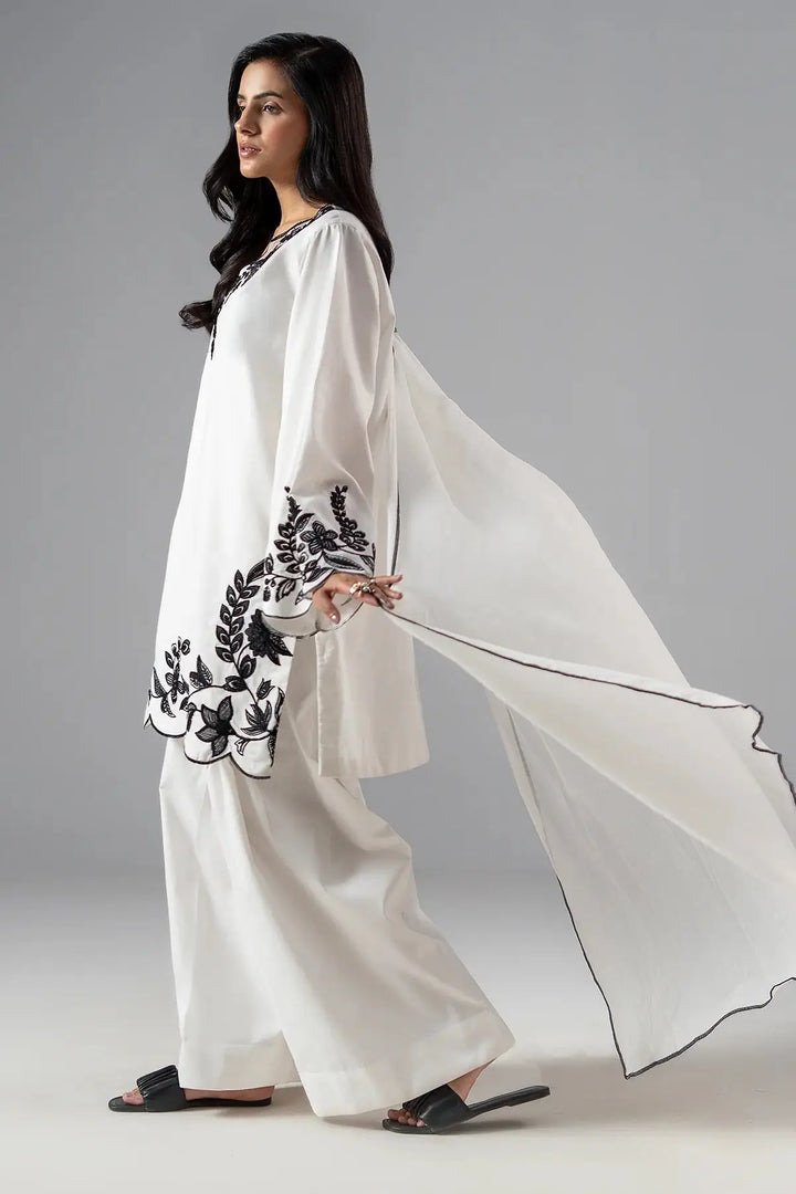 3-PC Stitched Embroidered Cotton | CNP-6-261-95