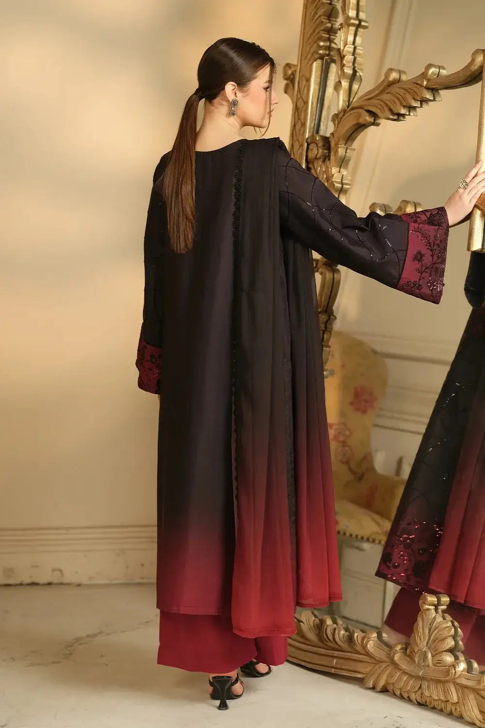 RANGREZA HEER BLACK | HR 466