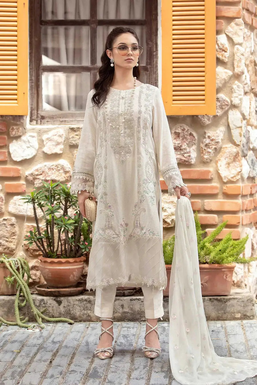 Maria.B Ready to Wear Embroidered Suit