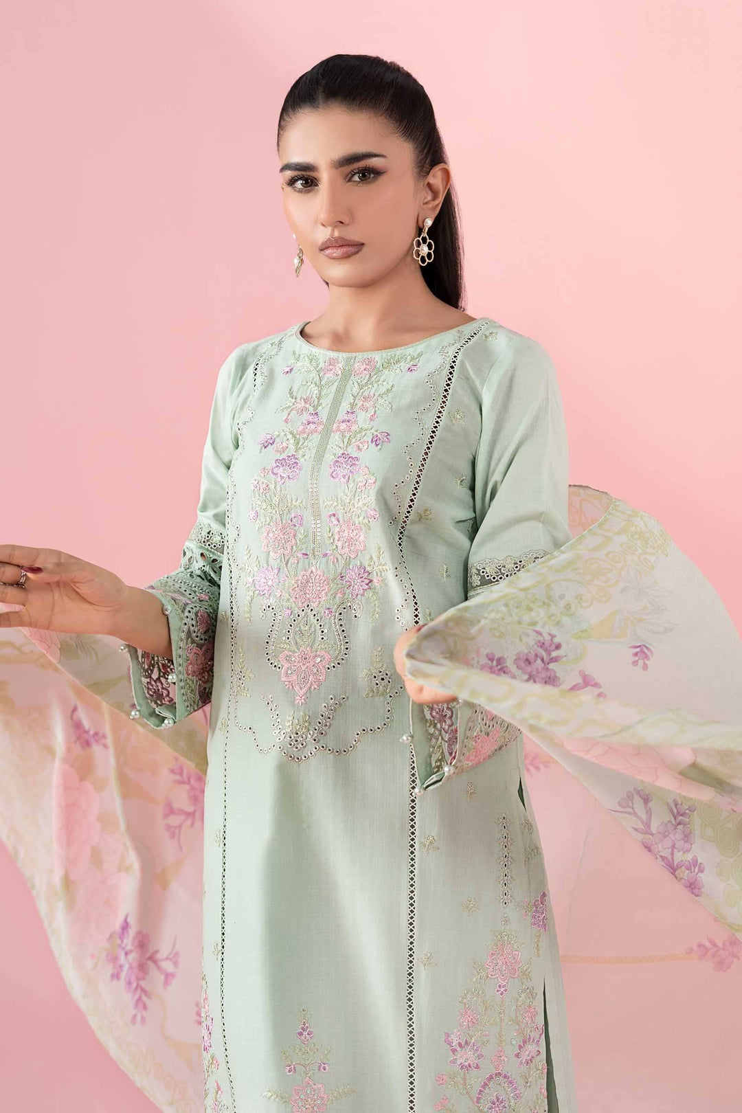 MARIA B Pakistani Embroidered Suit - Maria B USA | 3 Piece Dobby Rangreza MARIA B Pakistani Embroidered Suit - Maria B USA | 3 Piece Dobby Rangreza