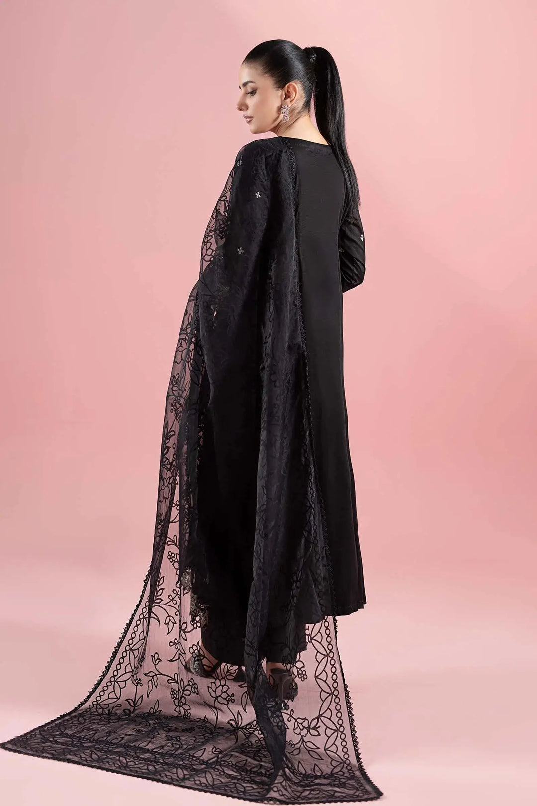 3 Piece Embroidered Lawn Suit | DW-EA25-08