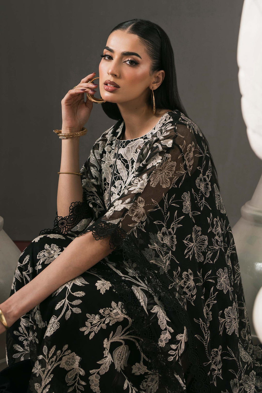 Eid Festive Pret Embroidered Kaftan | VS-175-09