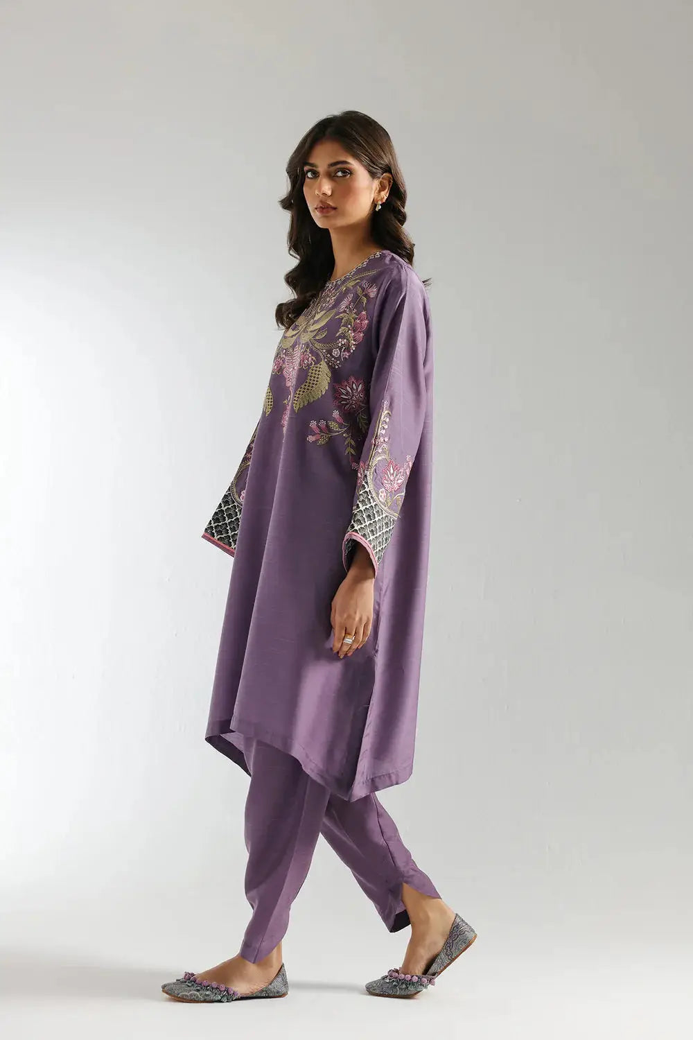 Ethnic 2 Piece Suit - Ethnic Pk | Embroidered Shirt + Shalwar