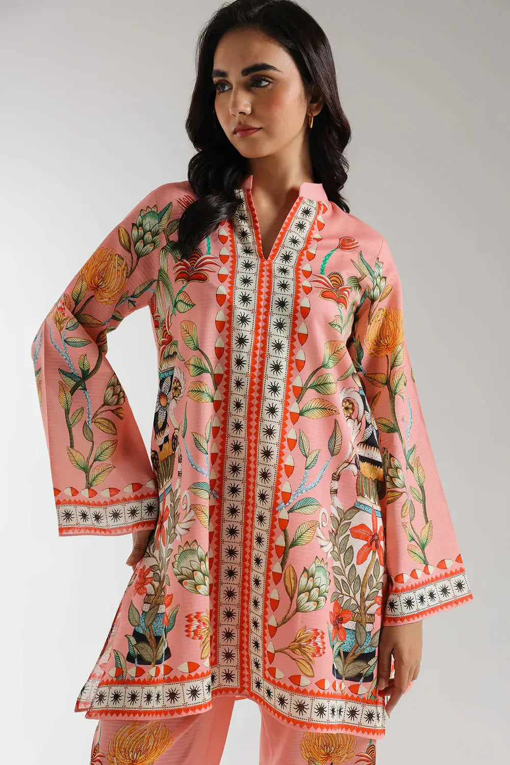 Ethnic Printed Suit - Ethnic Boutique