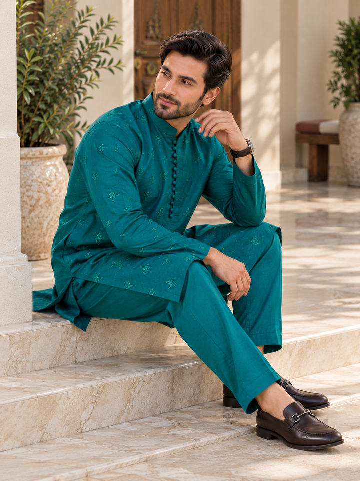 RANGREZA SEA GREEN MEN | RR-7010