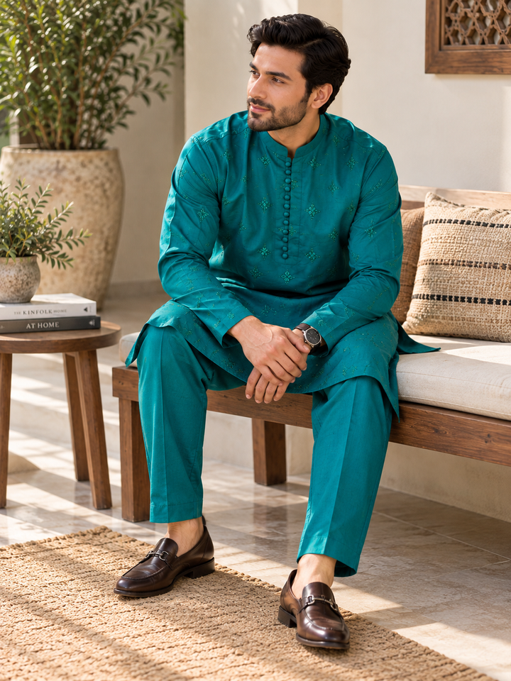 RANGREZA SEA GREEN MEN | RR-7010