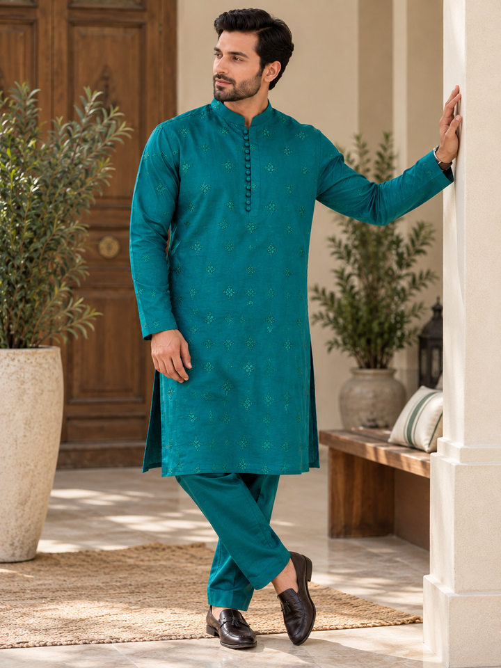 RANGREZA SEA GREEN MEN | RR-7010