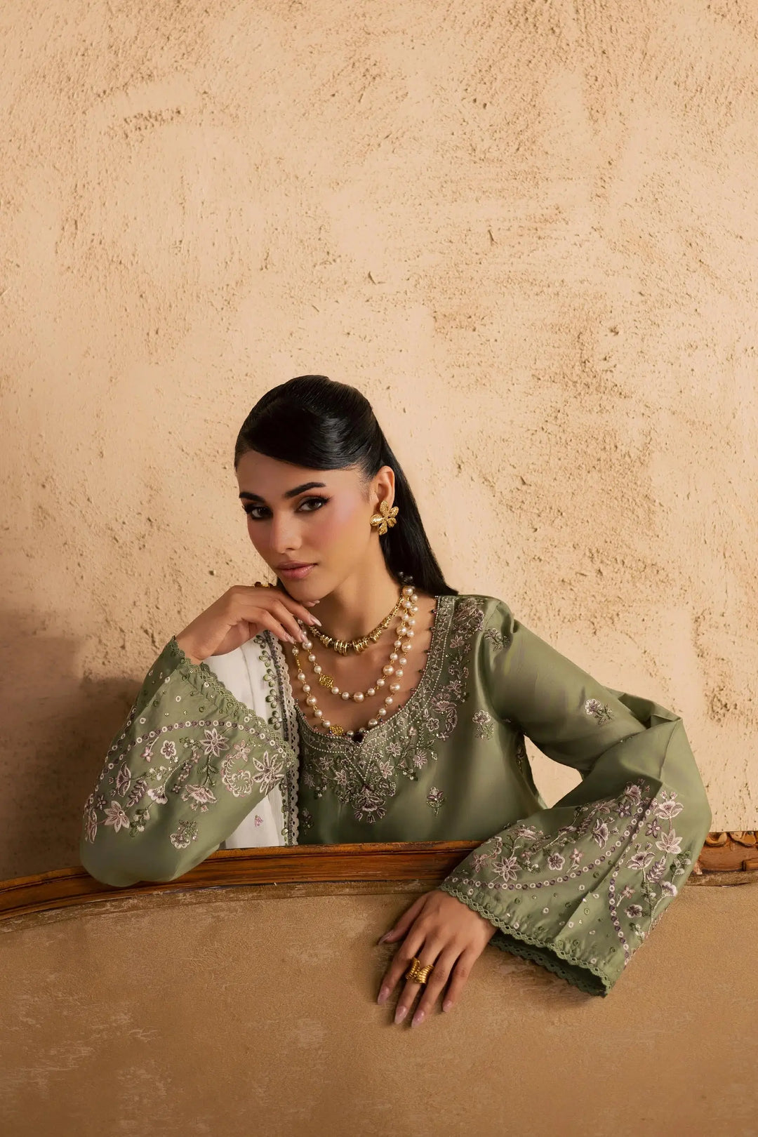 BATIK Embroidered Festive Pret 3 PIECE | FOREST WHISPER-15