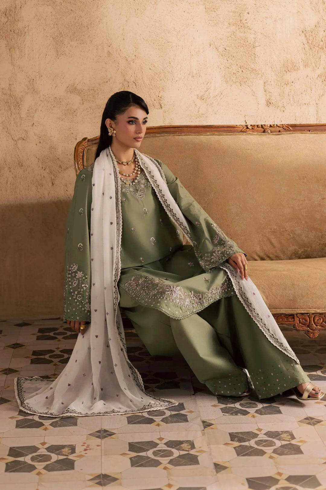 BATIK Embroidered Festive Pret 3 PIECE | FOREST WHISPER-15