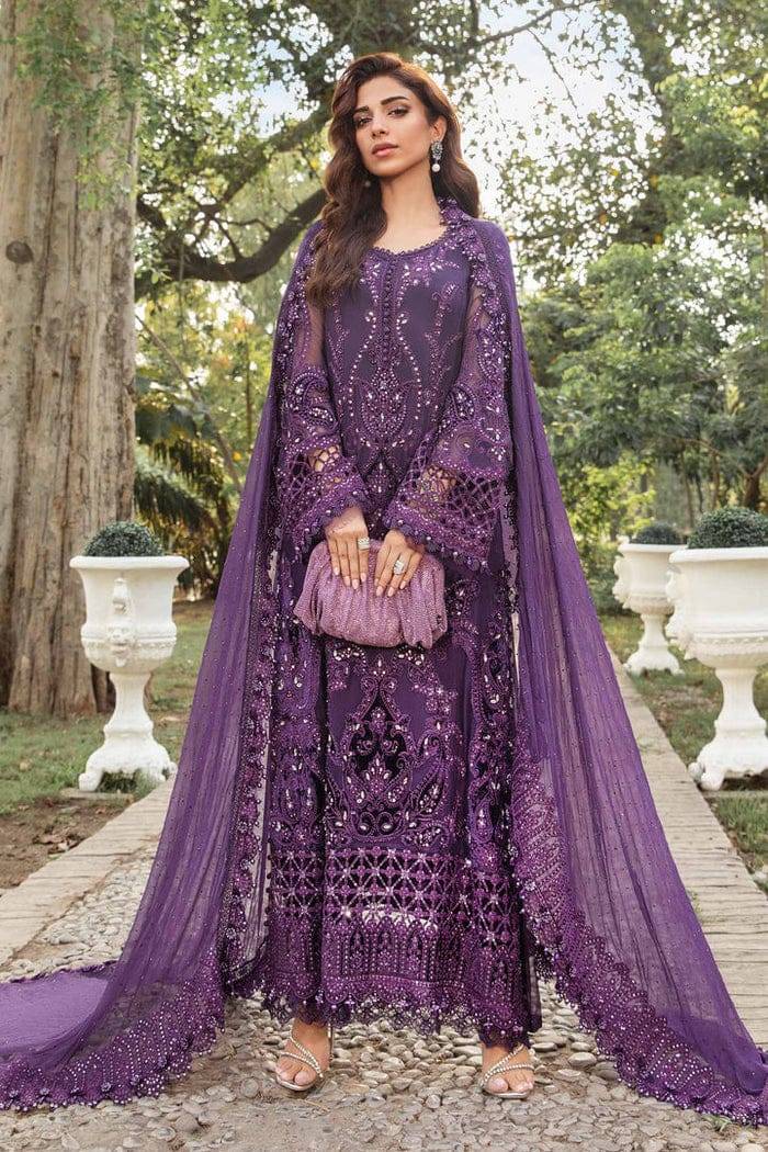 Rangreza Magenta - Chiffon Women Dress