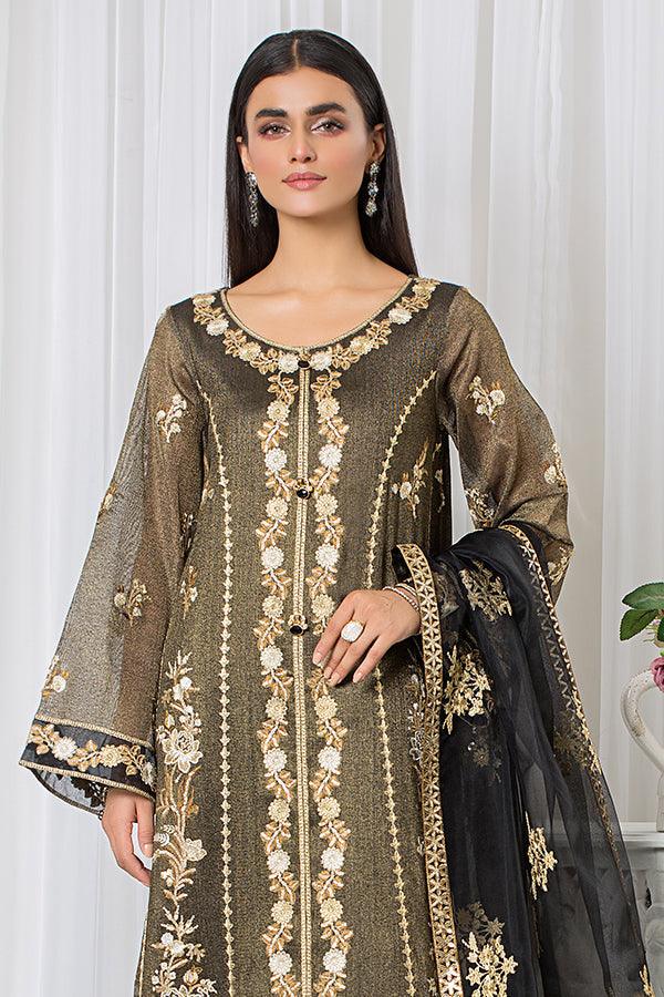 Pakistani Traditional Clothes - Elegant and Authentic L / Gold / Zari Net Pakistani Traditional Clothes - Elegant and Authentic L / Gold / Zari Net