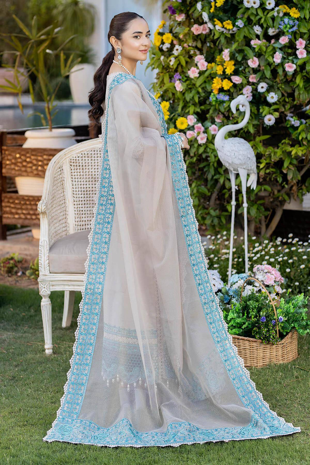 off shoulder pakistani dress Off The Shoulder Bridal A-Line Satin Dress 12 / Off White