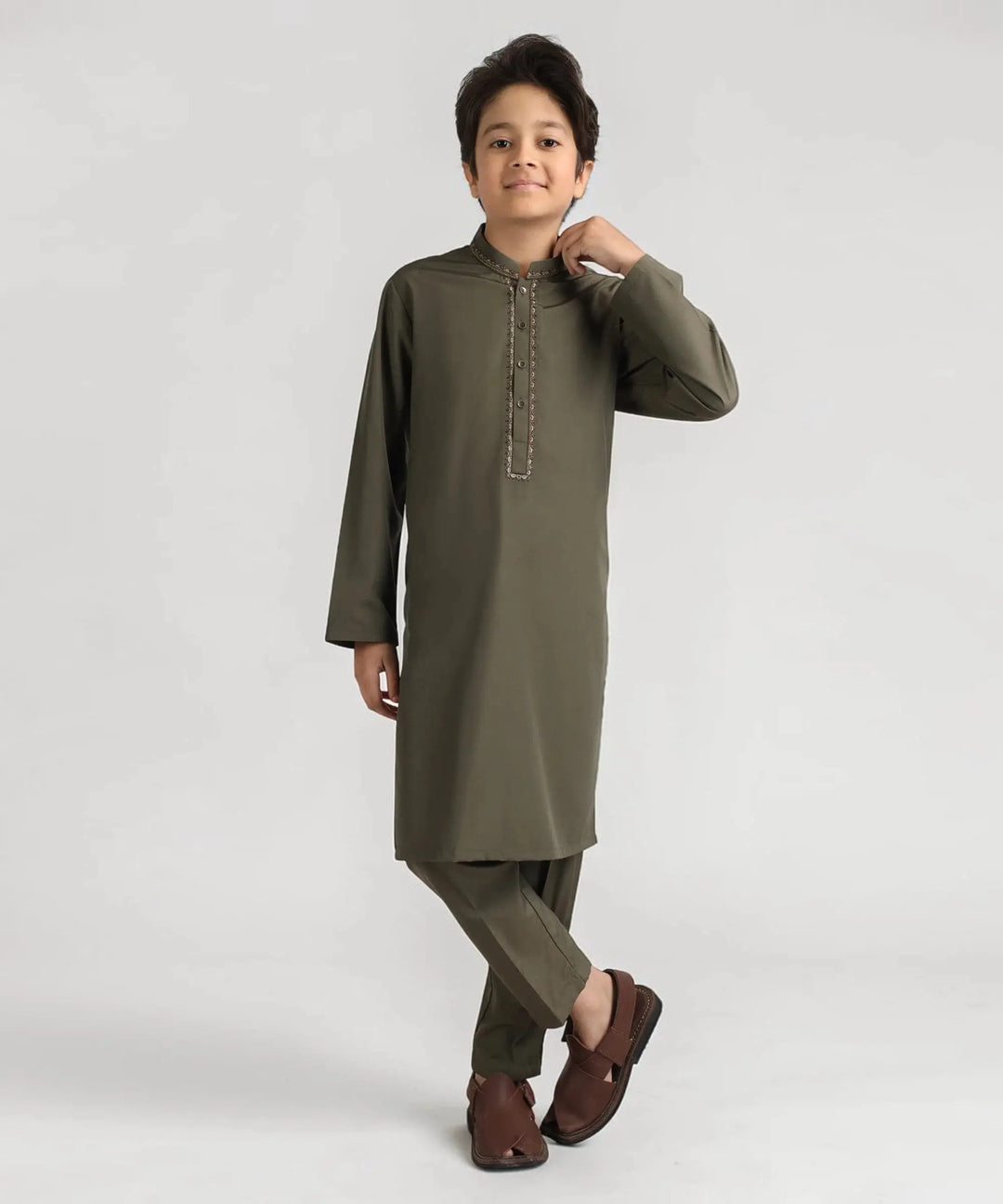 J. BOYS KURTA TROUSERS SET | JCKP-39724