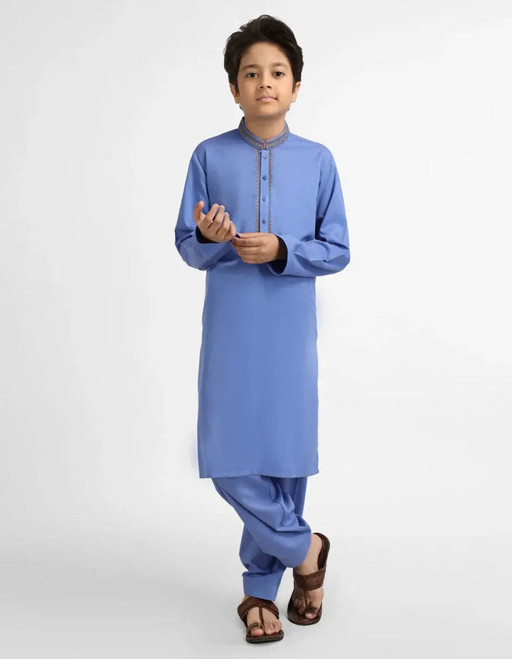 J.BOYS KURTA TROUSERS SET | JCKS-A-39606-44