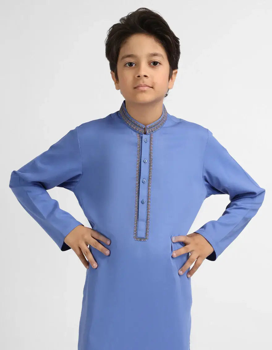 J.BOYS KURTA TROUSERS SET | JCKS-A-39606-44