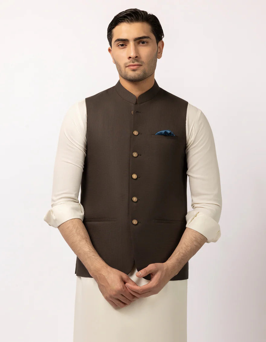 J. BROWN BLENDED WAISTCOAT | JJVC-A-33764-09