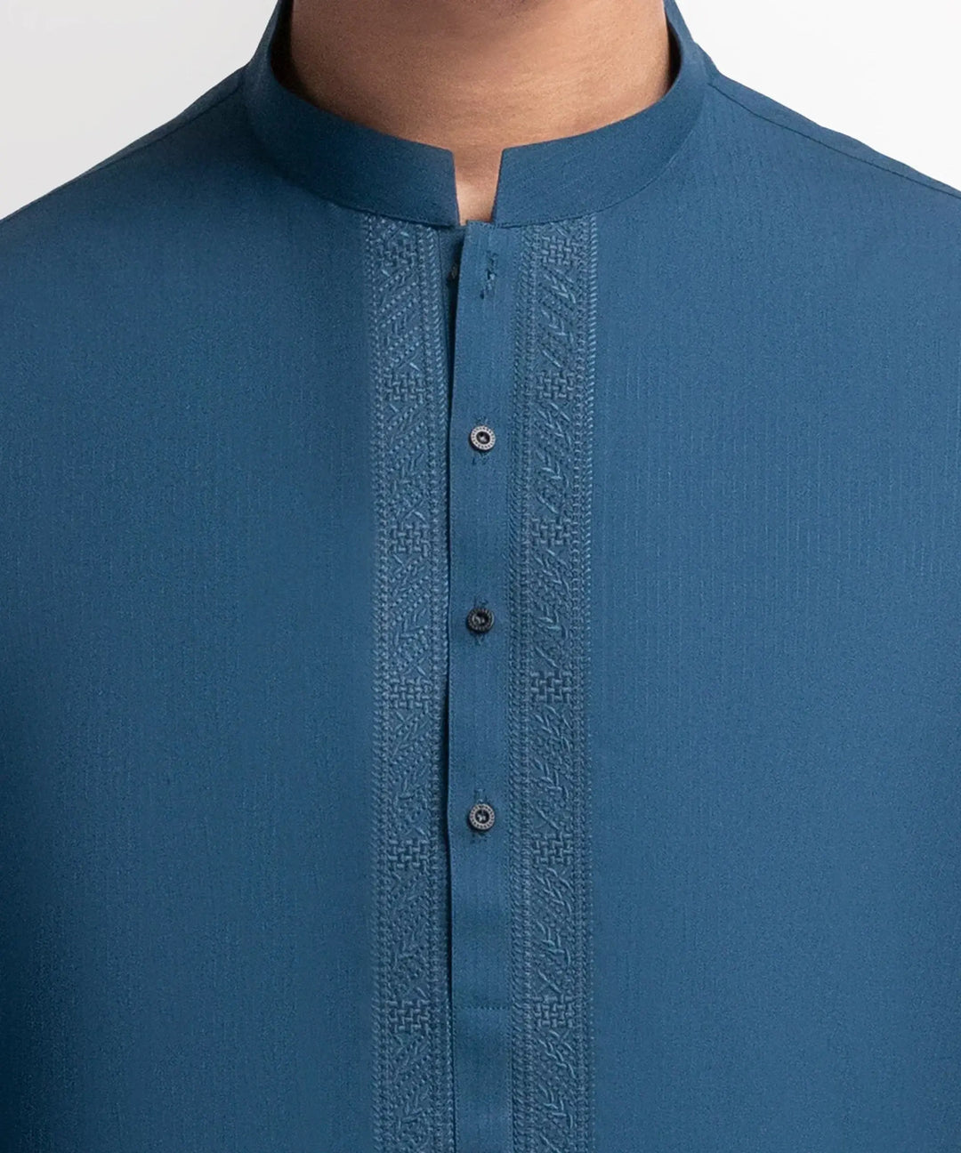 J.  teal semi-formal kameez shalwar | JTKSA-20044
