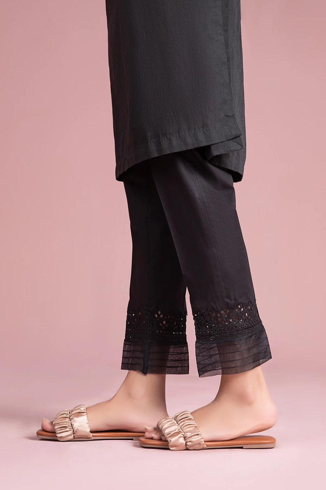 MARIA.B Formal Black Trouser | MB-EF24-125