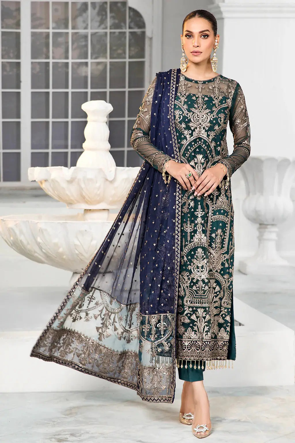 ZARIF Luxury Pret Buy Pakistani Dresses MEADOW RANGREZA USA