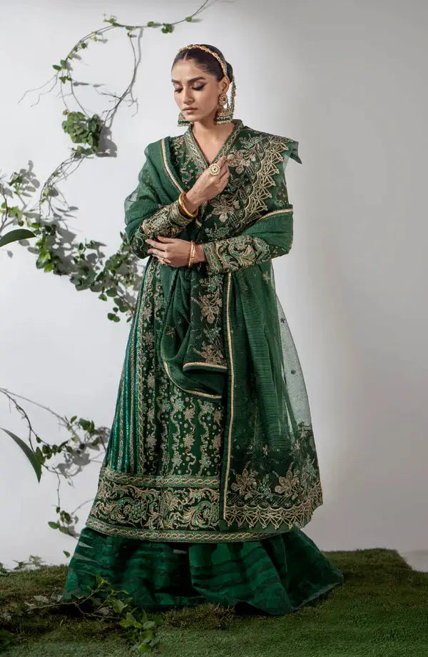 organza chiffon dress Sage Essence - Long Embroidered Flare cateprom Size:11.5 Toddler ensuring you look and Vanessa Kirby Black Dress