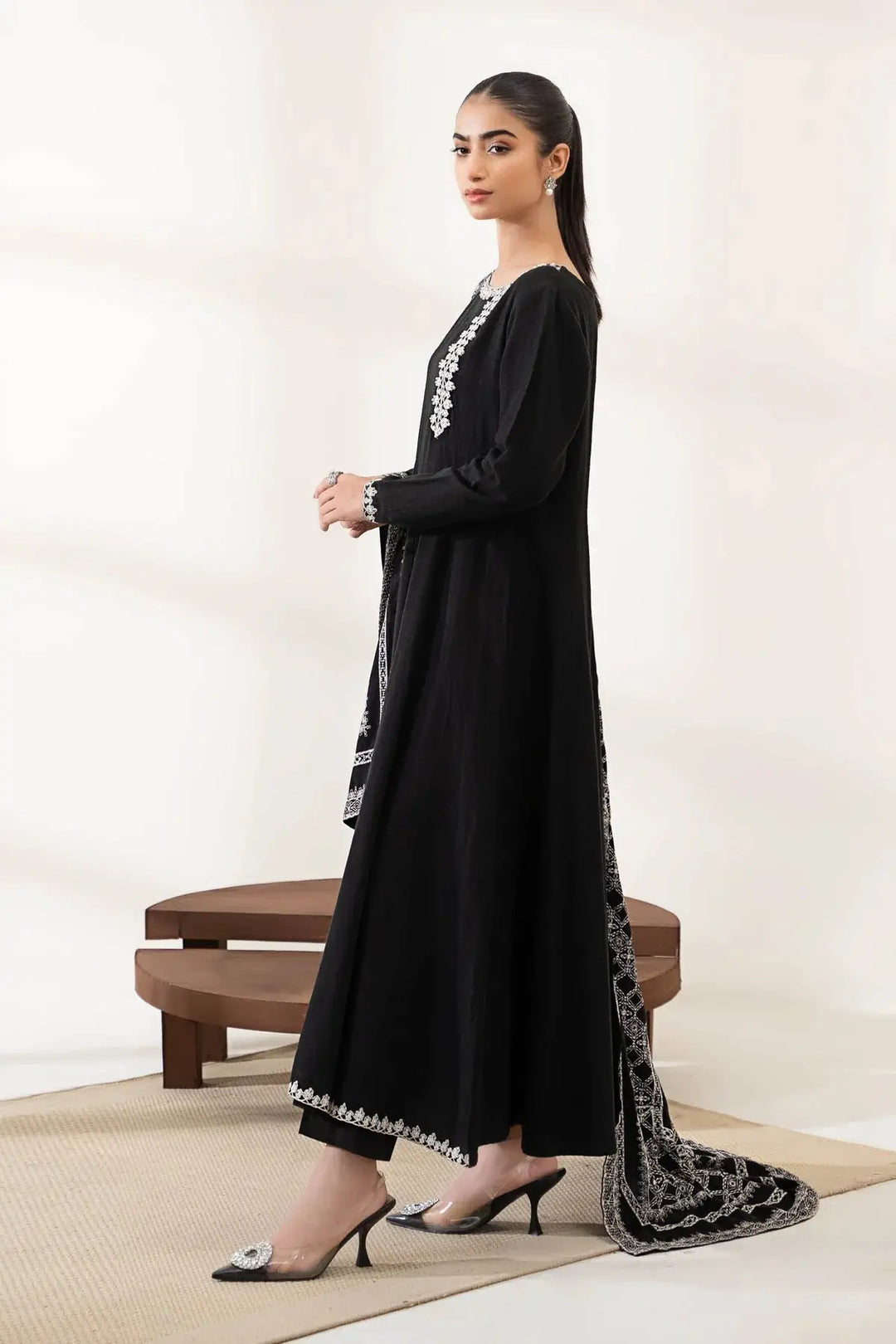 maria b black dress Maria B Black Dress