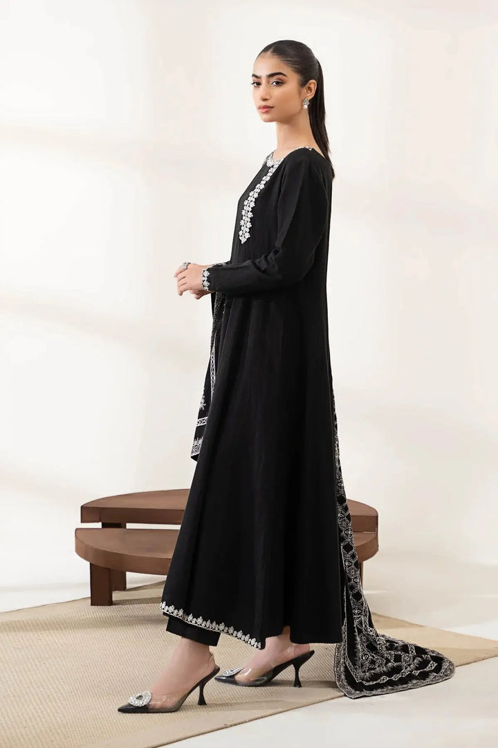 MARIA.B Women Black Long Frock Suit | DW-W23-29-Rangreza Outlet