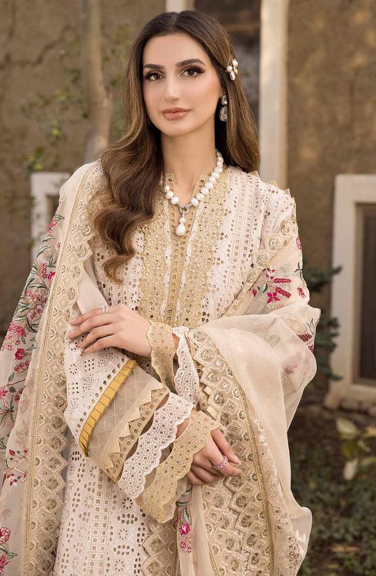 Maryum N Maria Pakistani Chickenkari Suit | MLRD-072-Rangreza Outlet