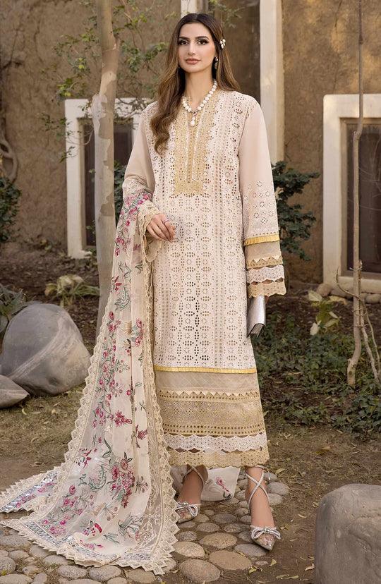 Maryum N Maria Pakistani Chickenkari Suit | MLRD-072-Rangreza Outlet