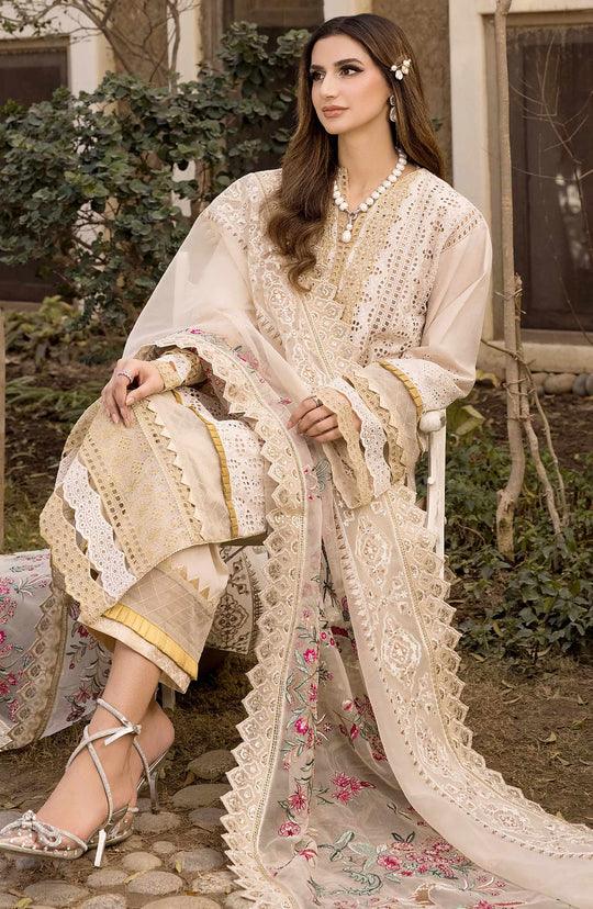 Maryum N Maria Pakistani Chickenkari Suit | MLRD-072-Rangreza Outlet