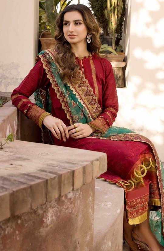 Maryum N Maria Pakistani Chickenkari Clothing | MLRD-074-Rangreza Outlet