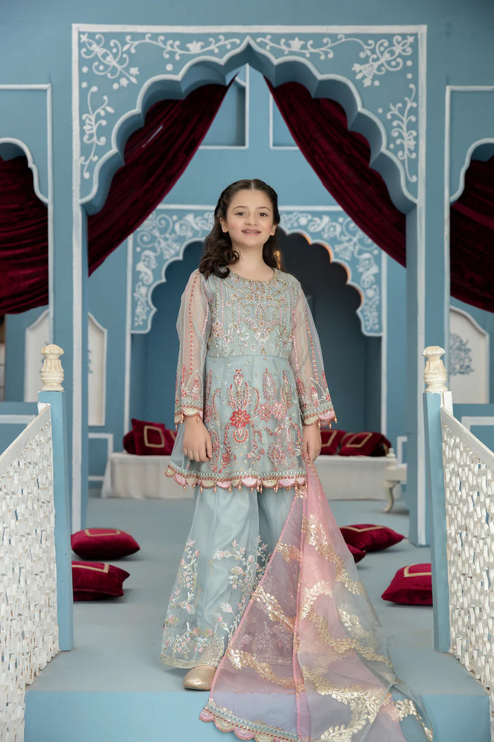 RANGREZA 3pc Formal Handwork Girls Dress | RR-3592-07