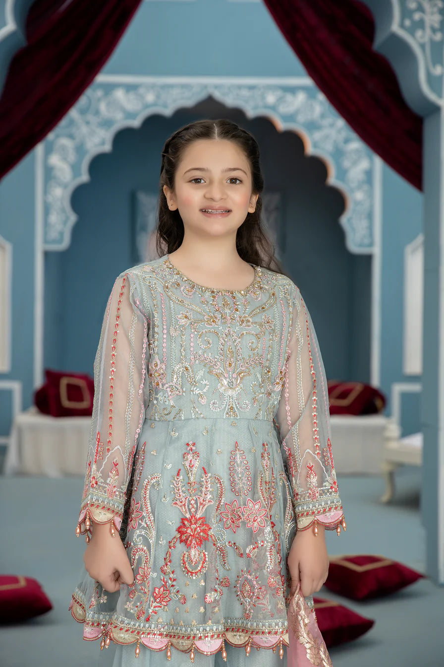 RANGREZA 3pc Formal Handwork Girls Dress | RR-3592-07