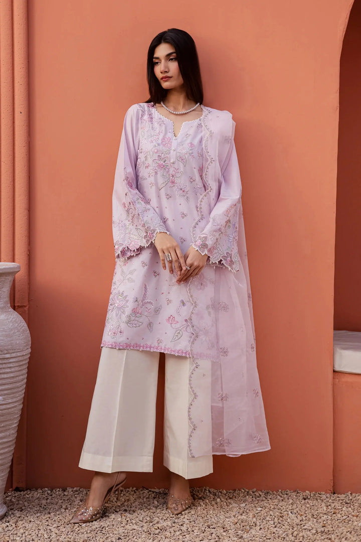 BATIK Festive Embroidered Lawn 3 PIECE | NYSA-14