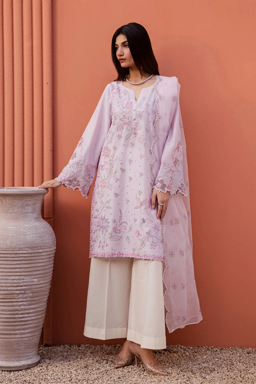 BATIK Festive Embroidered Lawn 3 PIECE | NYSA-14