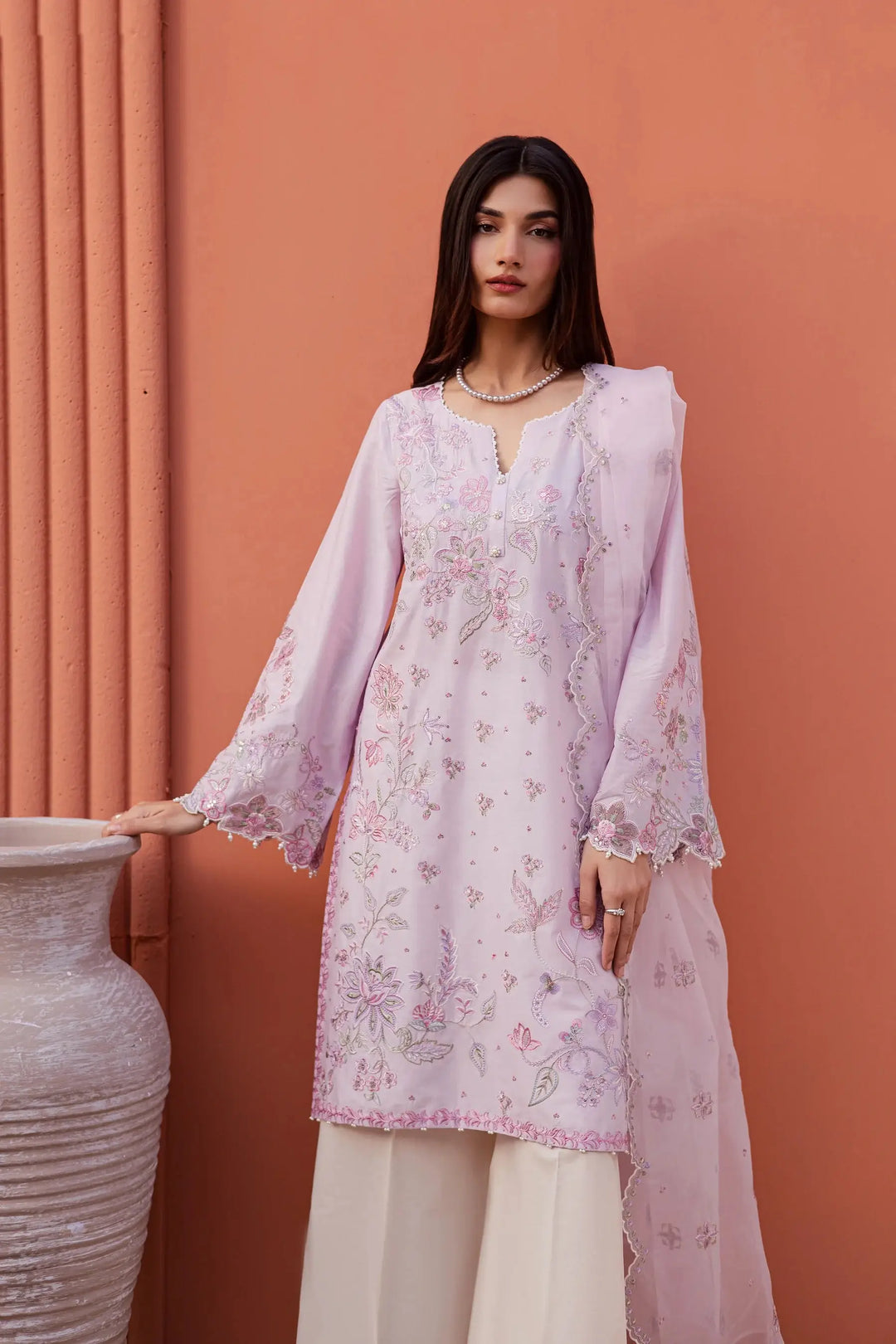 BATIK Festive Embroidered Lawn 3 PIECE | NYSA-14