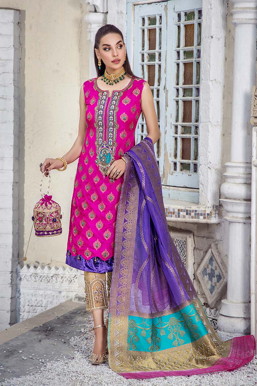 KHUDA BAKSH Formal Wear Pakistani Dress | RP-248-18