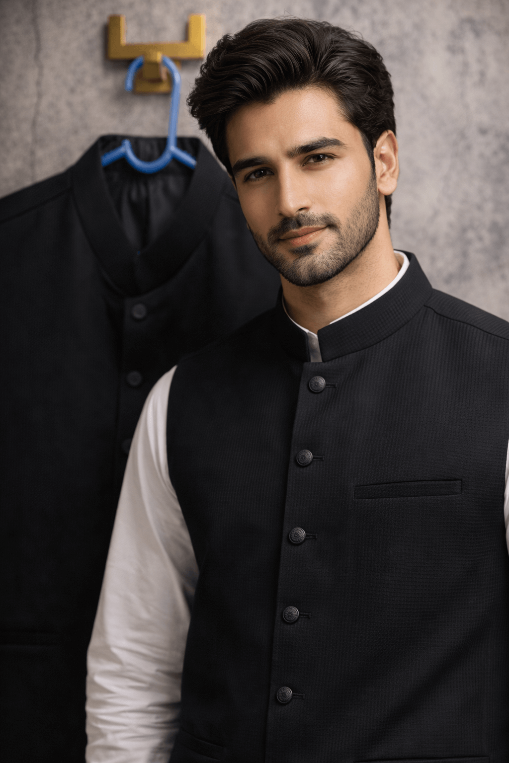 J. BLACK BLENDED WAISTCOAT | JJVC-A-33763-09