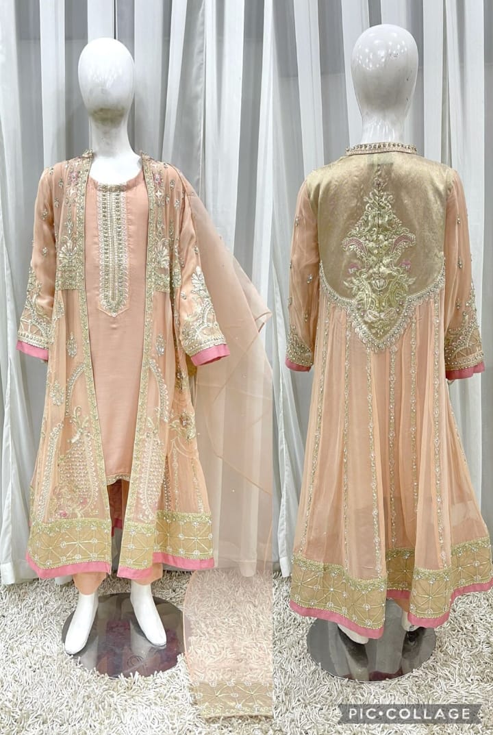 Pakistan Pink Gown for Girl