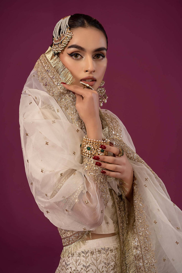Elegant Maria B formal wear with dupatta