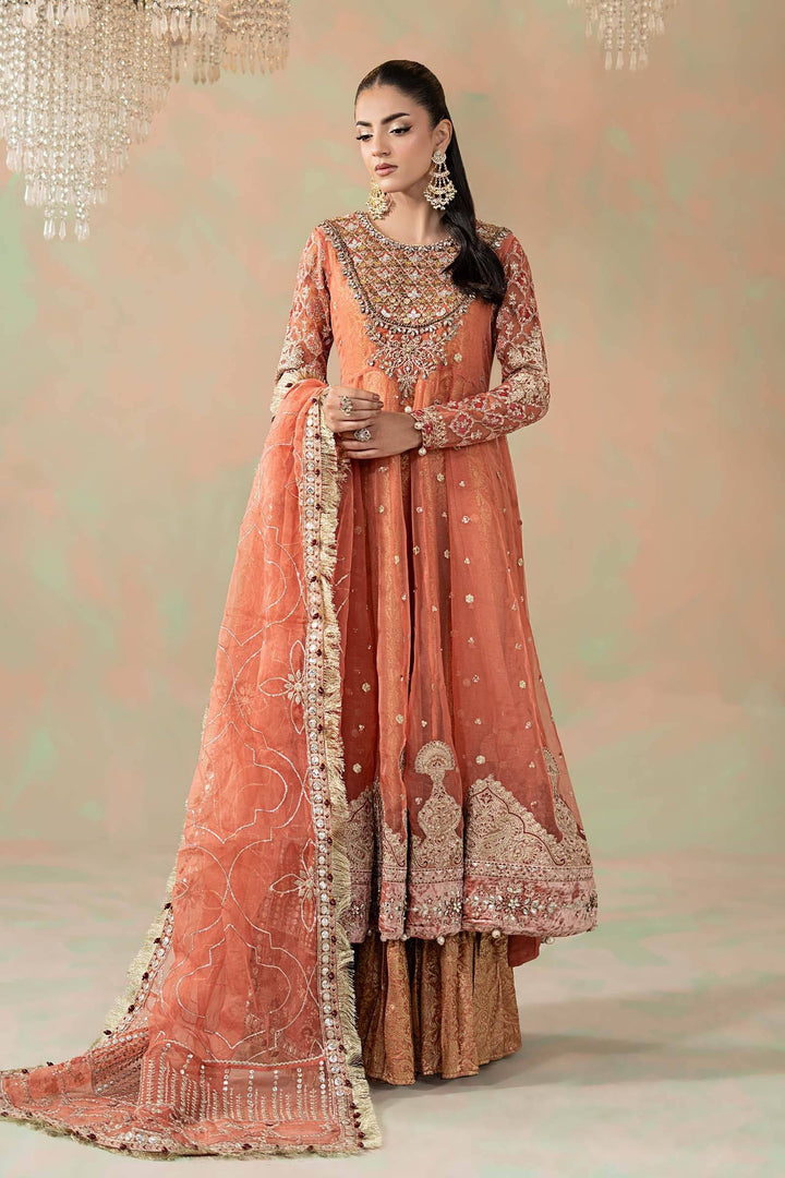 3 Piece Embroidered Organza Suit | SF-W24-09